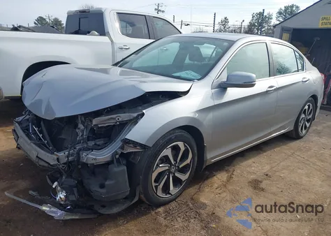 2017 Honda Accord Ex-L from USA, damaged, VIN 1HGCR2F84HA025616